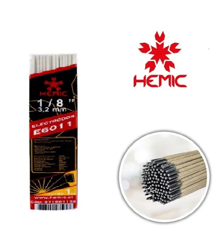 ELECTRODO E 6011 - 1/8 X 1 KG HEMIC