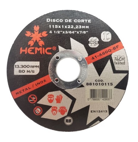 DISCO DE CORTE 4.1/2