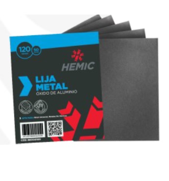 PLIEGO DE LIJA PARA METAL G80 230X280MM (50 UN)