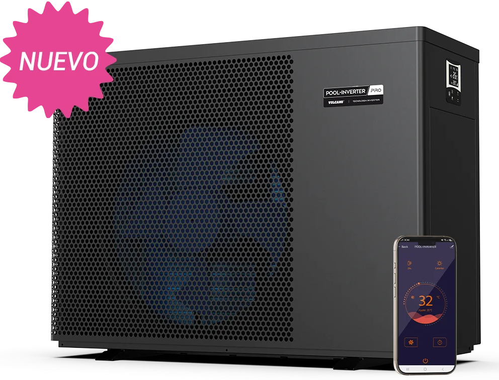 BOMBA DE CALOR POOL-INVERTER 60 PRO WIFI (41-55 M3) (RINDE KW/H 15,5)