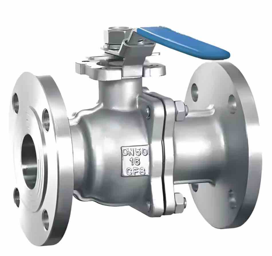 VALVULA BOLA 2PC 150# ANSI RF 316 RPTFE 6 INCH ISO 5211